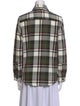 Outerknown Plaid Print Long Sleeve Button-Up Top