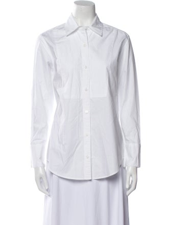Outerknown Long Sleeve Button-Up Top