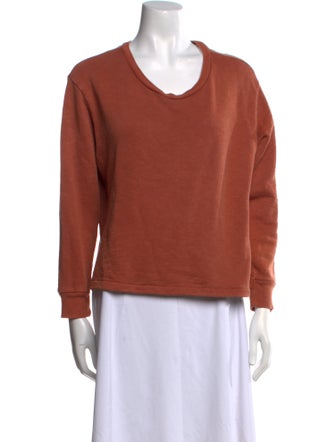 Outerknown Scoop Neck Long Sleeve Sweatshirt