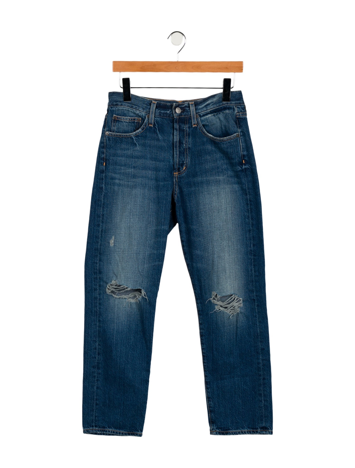 Outerknown High-Rise Straight Leg Jeans