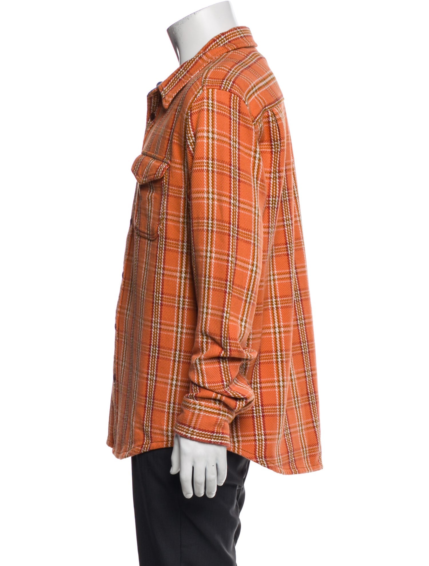 Outerknown Plaid Print Peacoat
