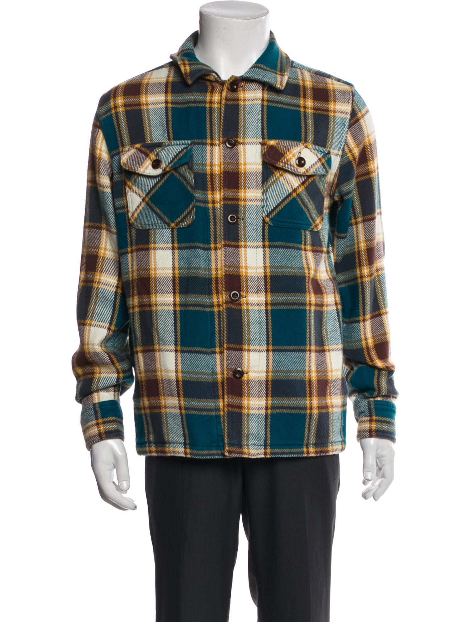 Outerknown Plaid Print Jacket