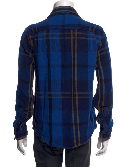 Outerknown Plaid Print Long Sleeve Shirt