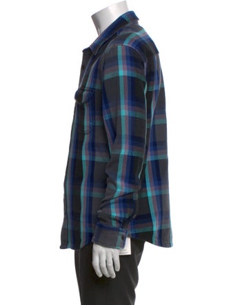 Outerknown Plaid Print Long Sleeve Shirt