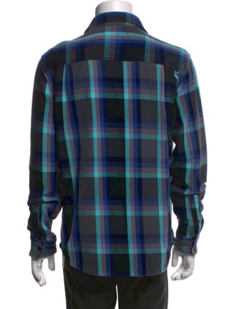 Outerknown Plaid Print Long Sleeve Shirt