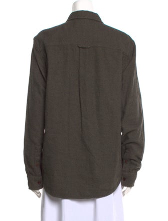 Outerknown Long Sleeve Button-Up Top