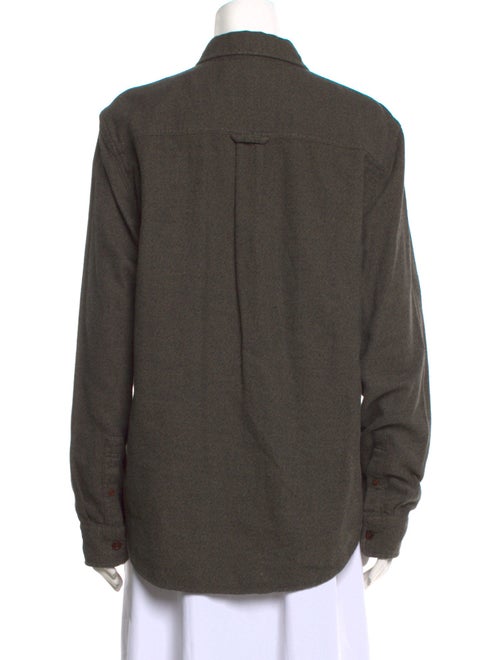 Outerknown Long Sleeve Button-Up Top