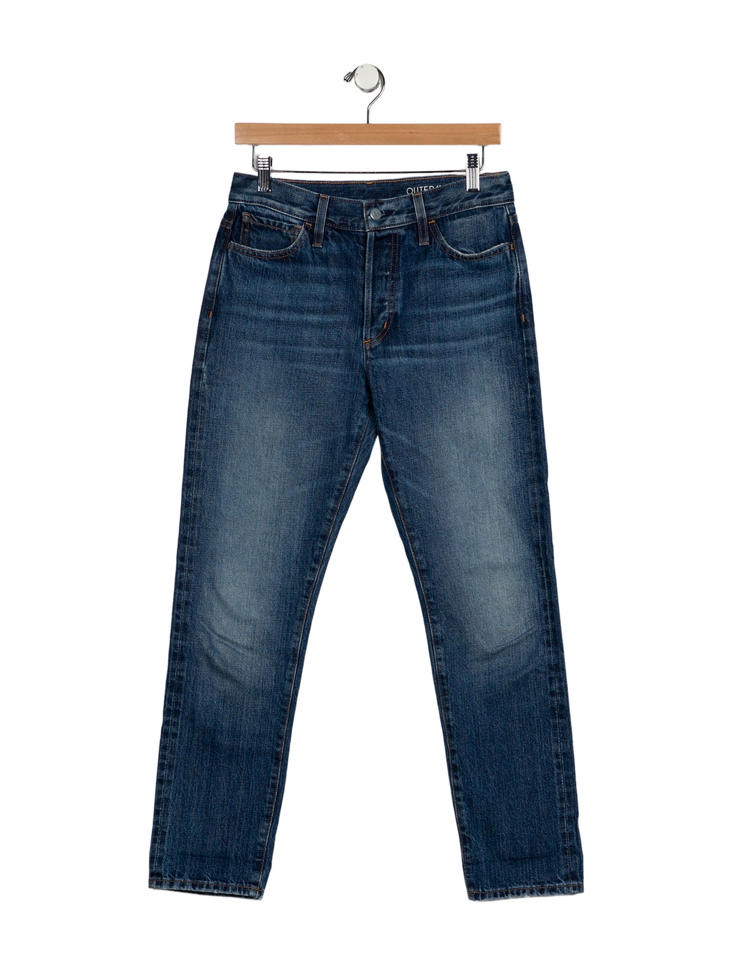 Outerknown Mid-Rise Straight Leg Jeans