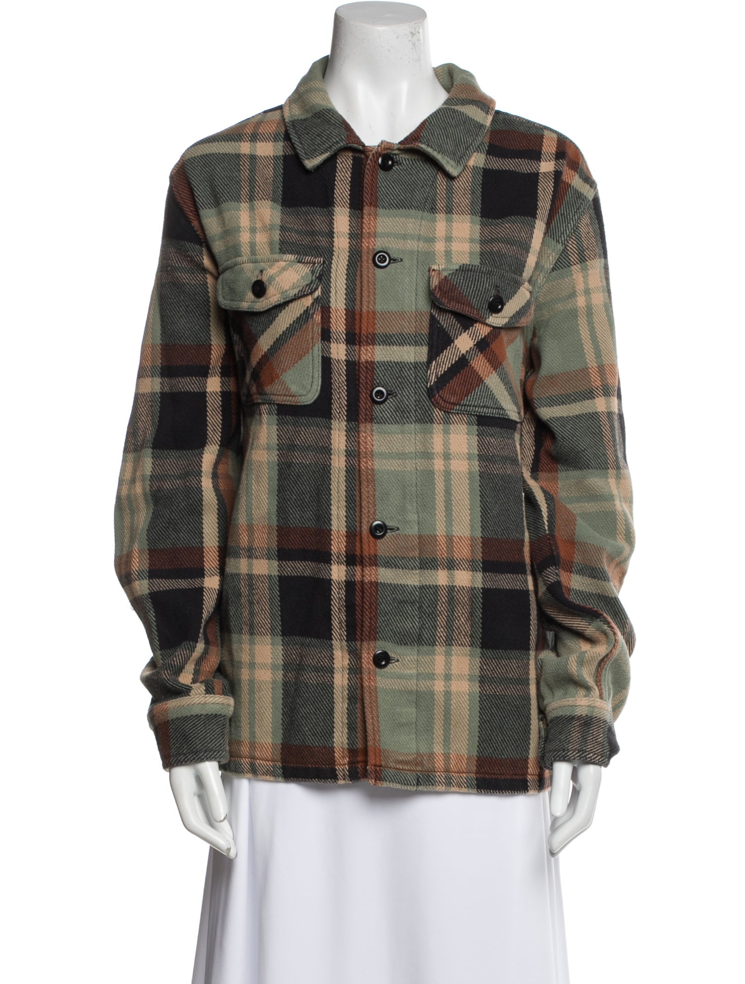 Outerknown Plaid Print Jacket