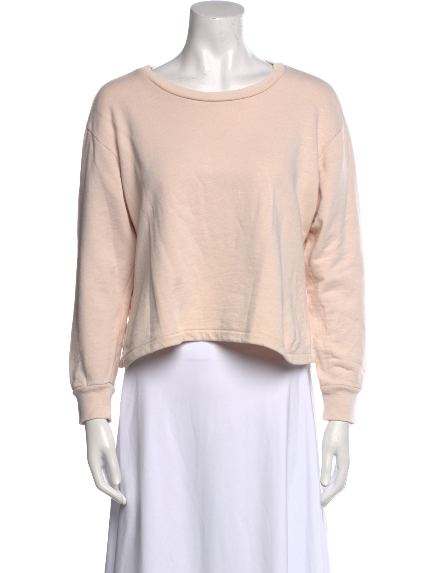 Outerknown Bateau Neckline Long Sleeve Sweatshirt