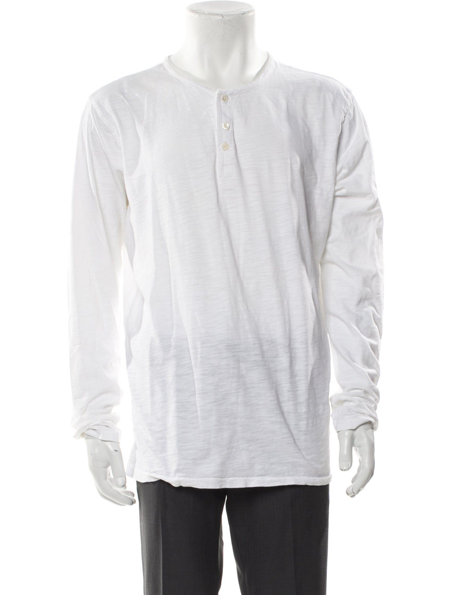 Outerknown Crew Neck Long Sleeve Henley