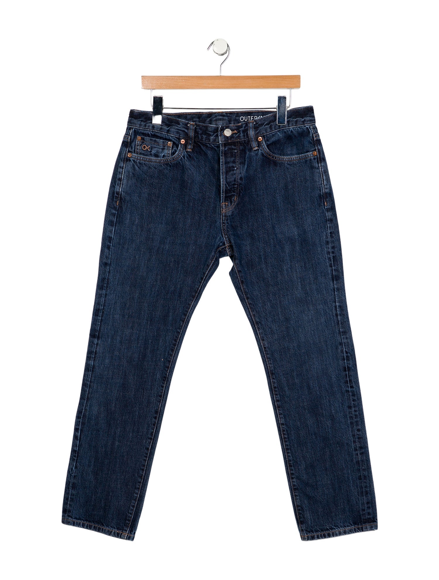 Outerknown Mid-Rise Straight Leg Jeans