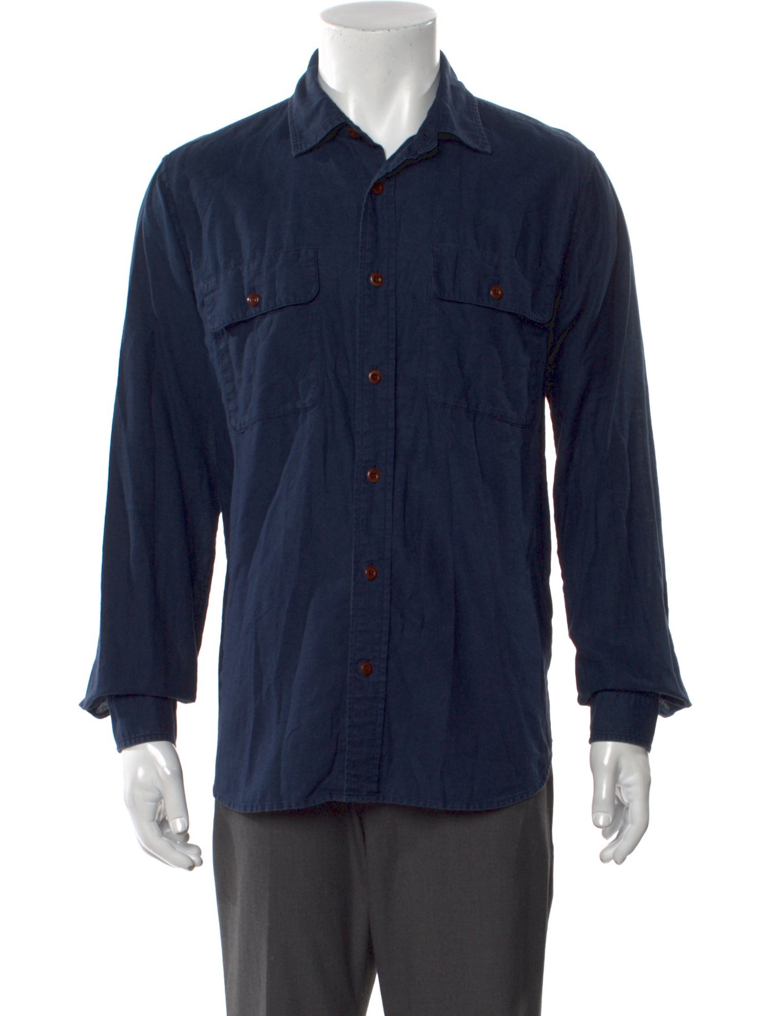 Outerknown Long Sleeve Dress Shirt
