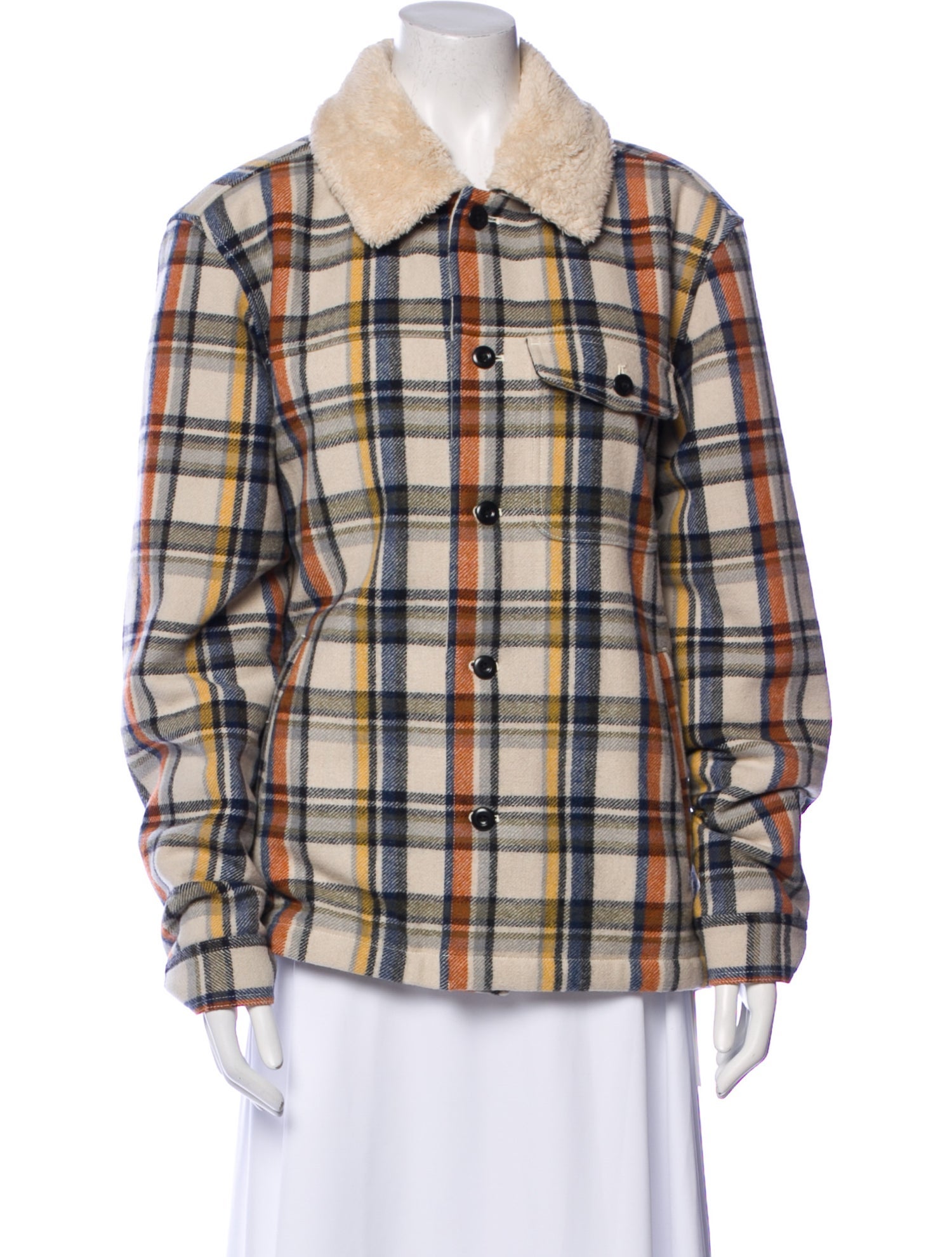 Outerknown Plaid Print Jacket