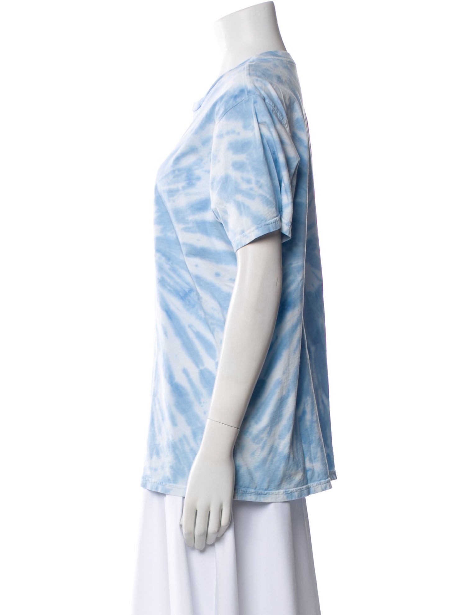 Outerknown Tie-Dye Print Crew Neck T-Shirt