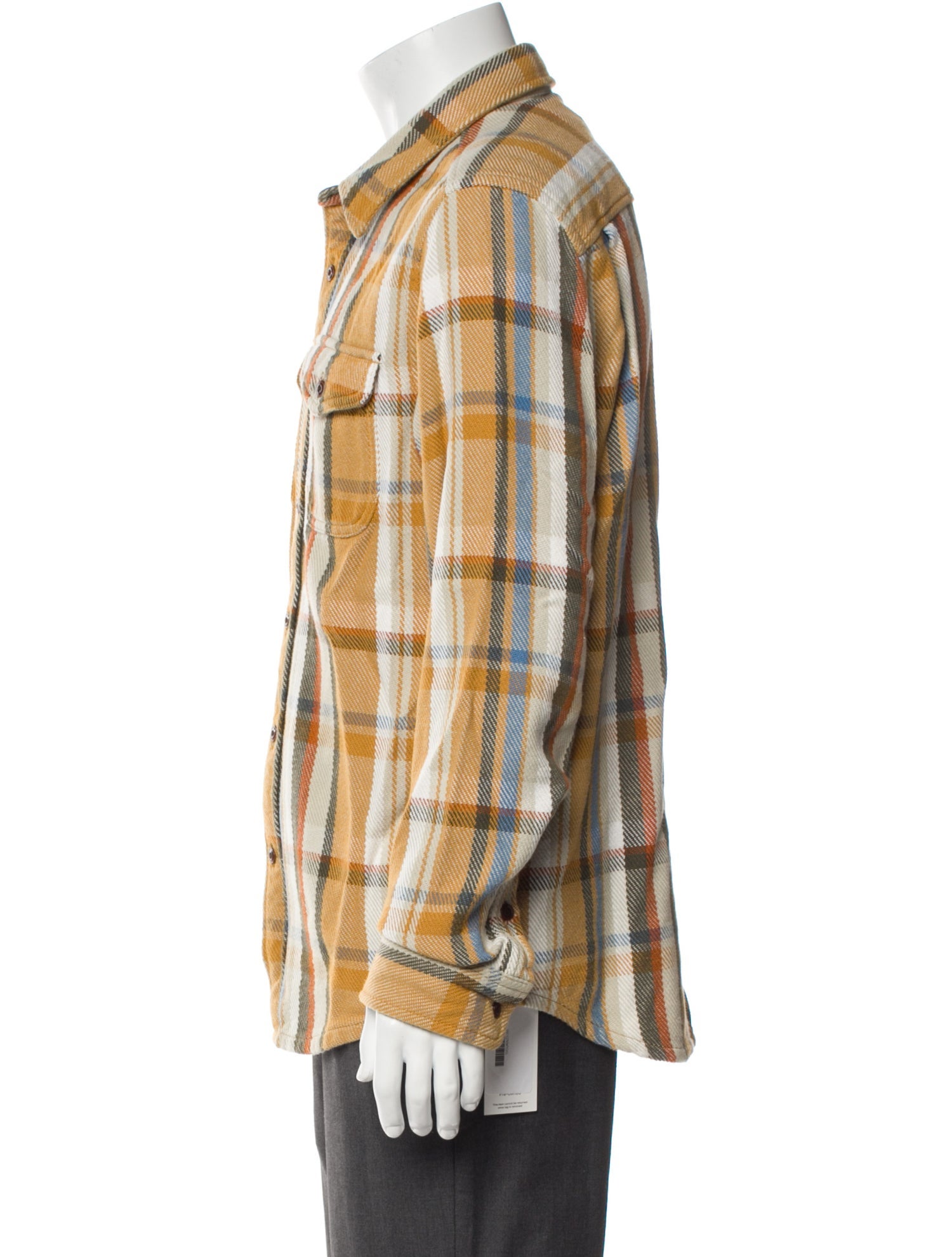 Outerknown Plaid Print Trucker Jacket