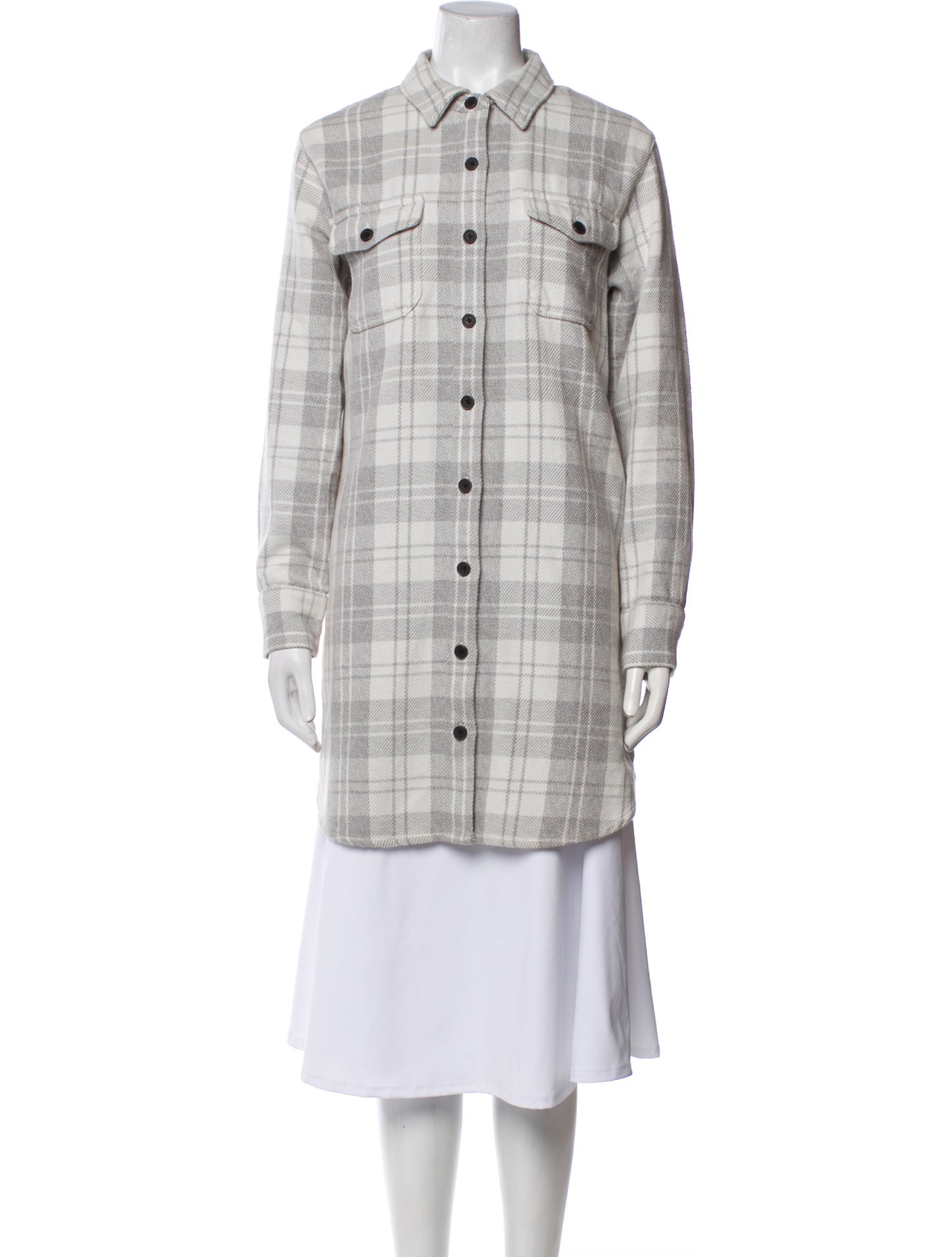 Outerknown Plaid Print Vest