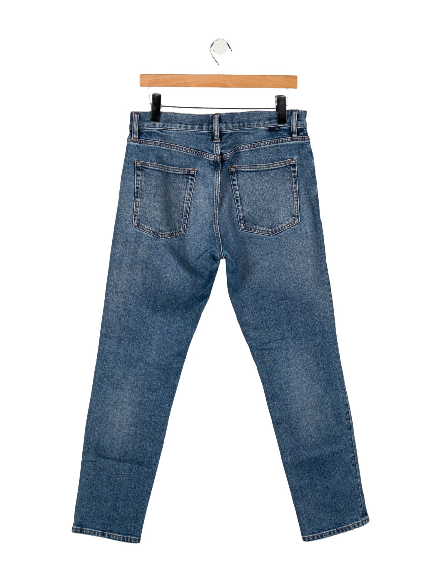 Outerknown Mid-Rise Straight Leg Jeans