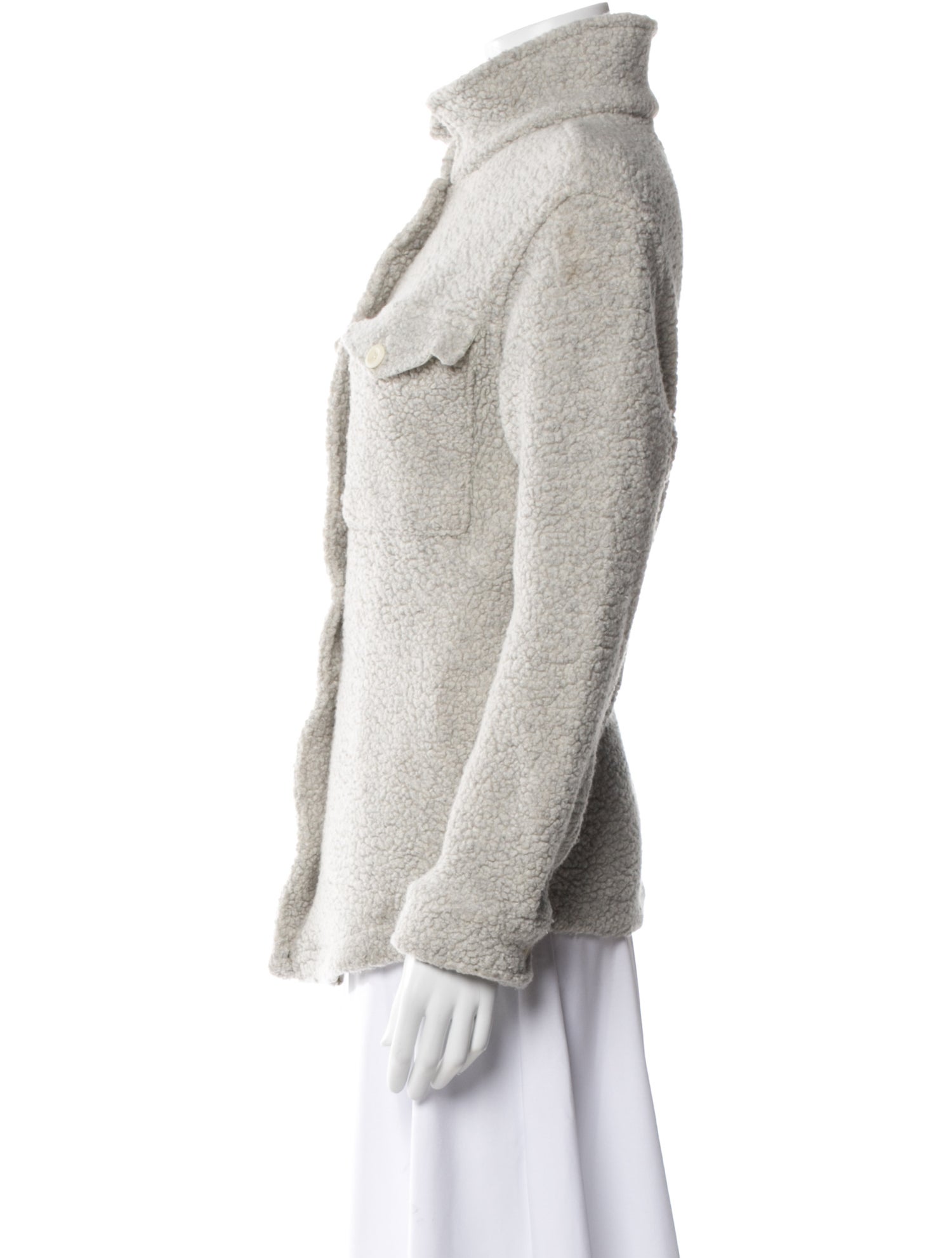 Outerknown Wool Faux Fur Jacket