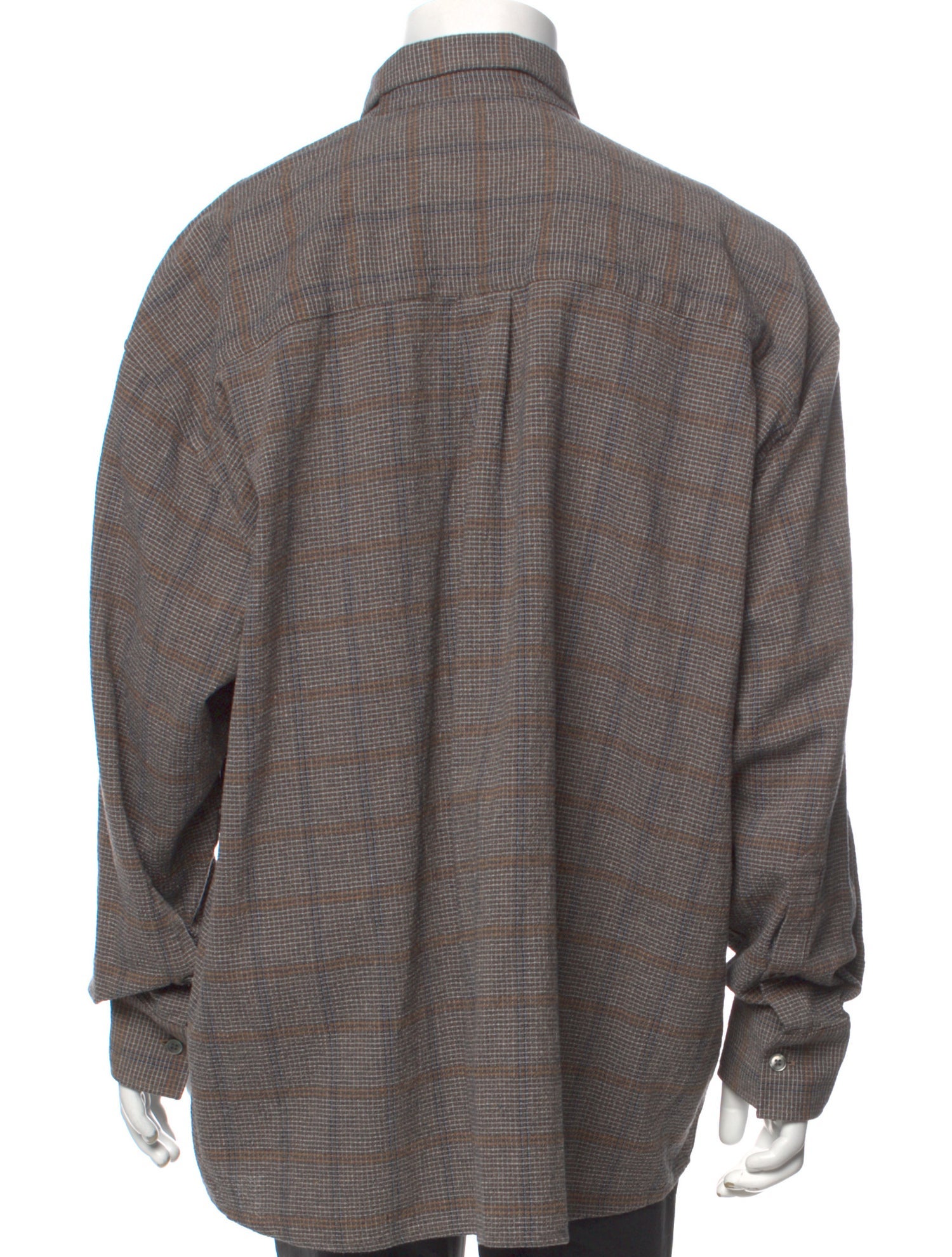 Our Legacy Borrowed BD Plaid Print Shirt