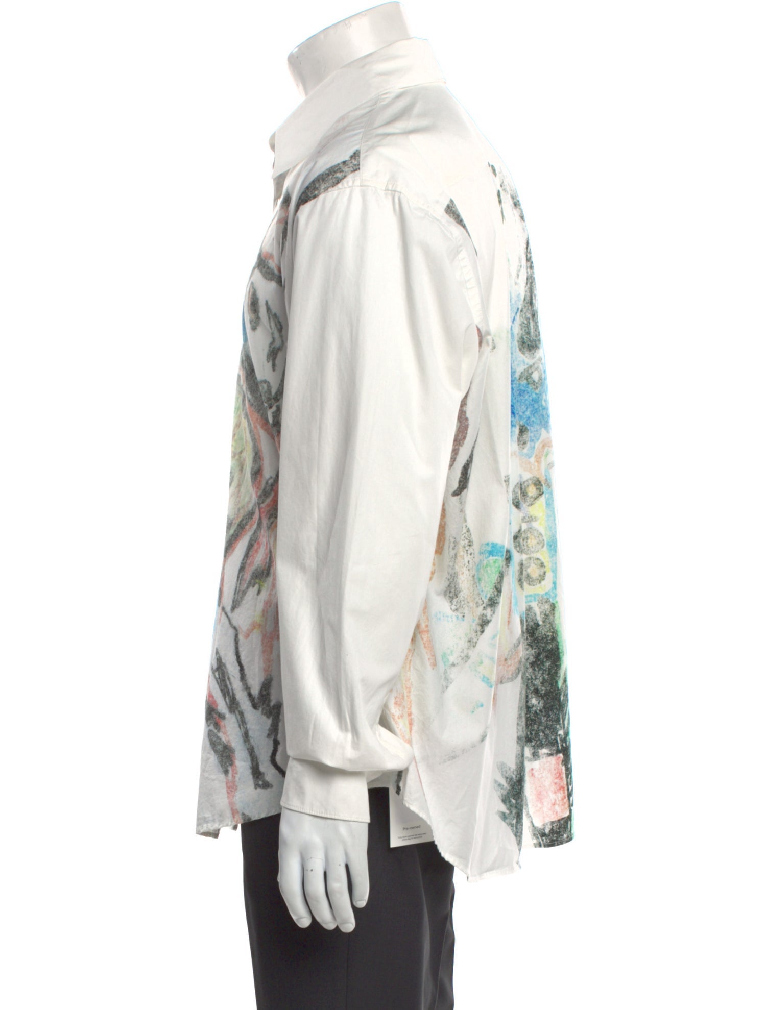 Our Legacy Graphic Print Long Sleeve Shirt