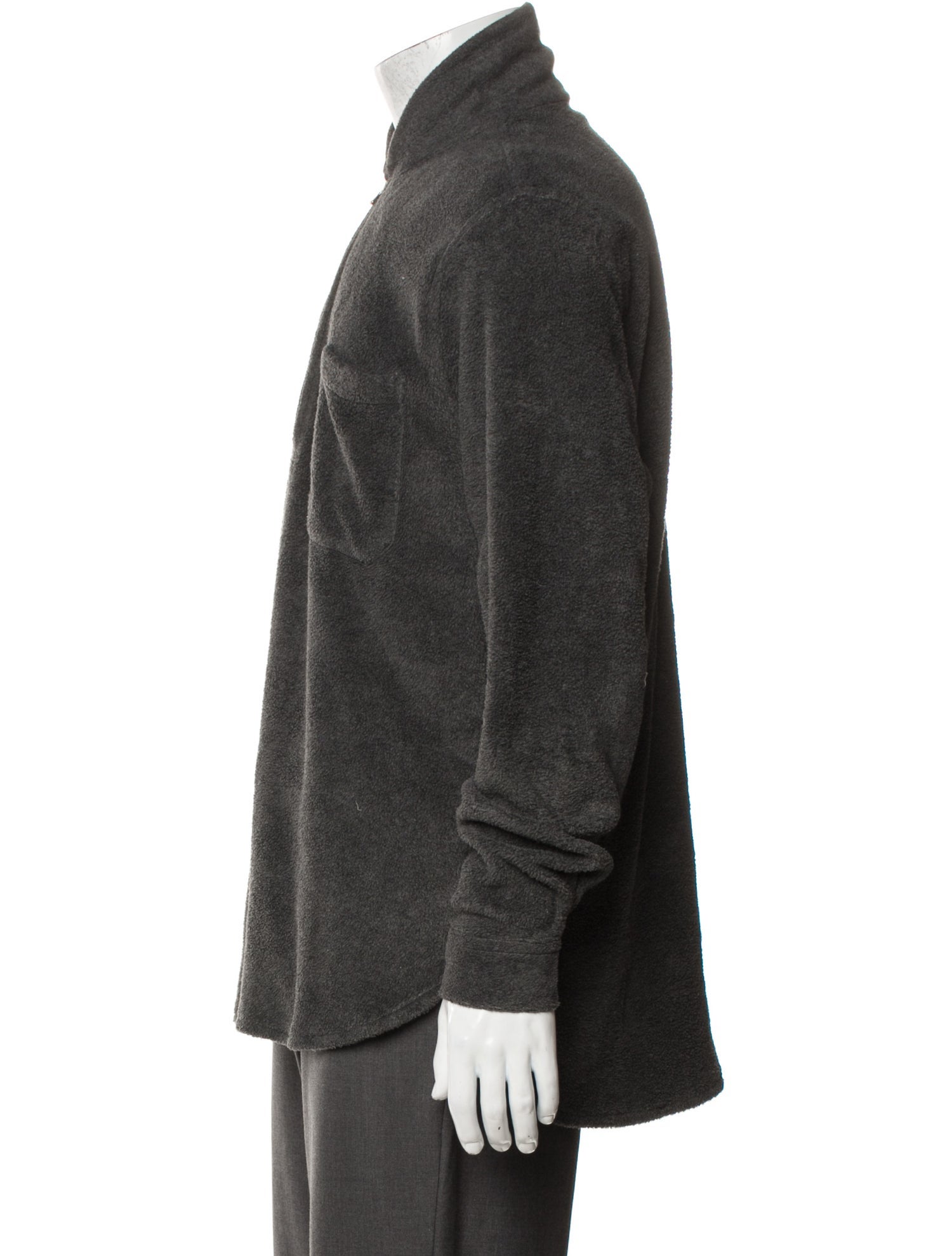 Our Legacy Mock Neck Long Sleeve Sweatshirt