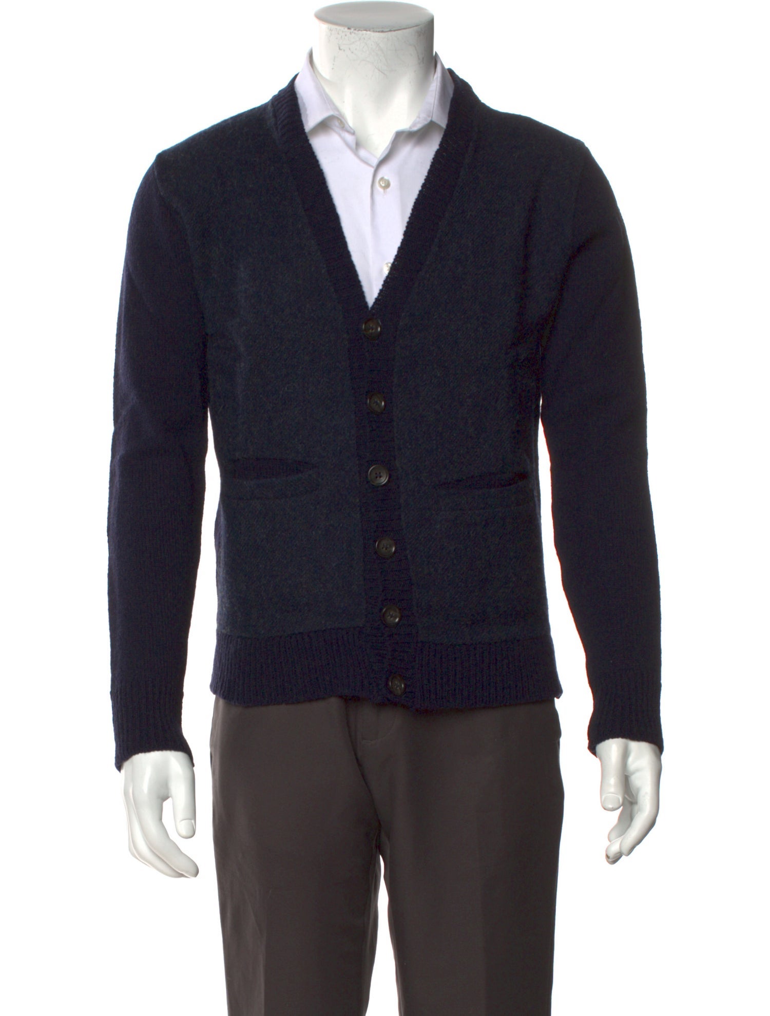 Our Legacy Virgin Wool V-Neck Cardigan