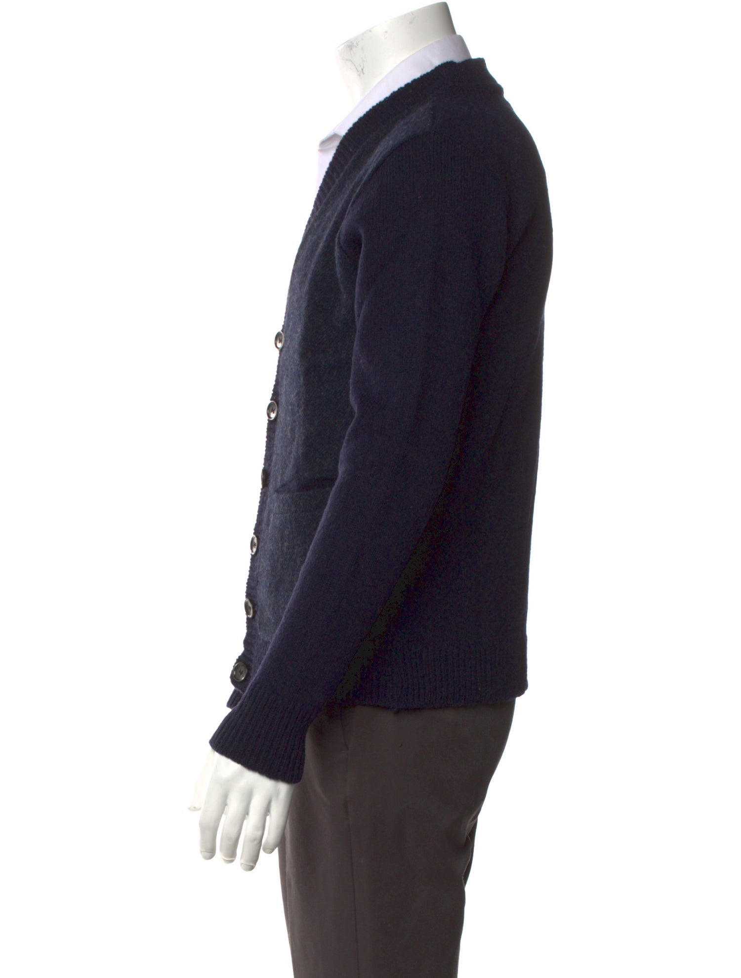 Our Legacy Virgin Wool V-Neck Cardigan