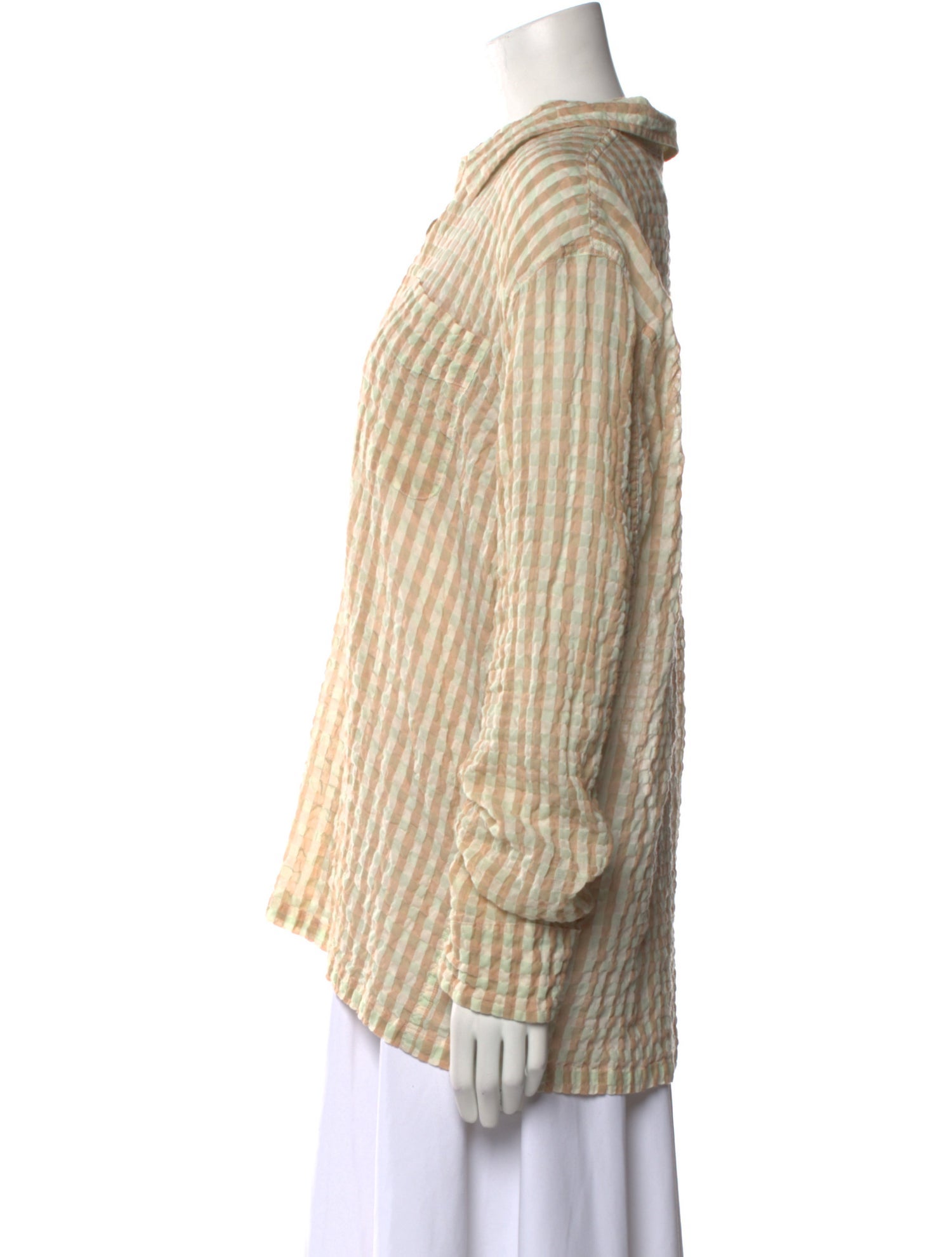 Our Legacy Printed V-Neck Blouse