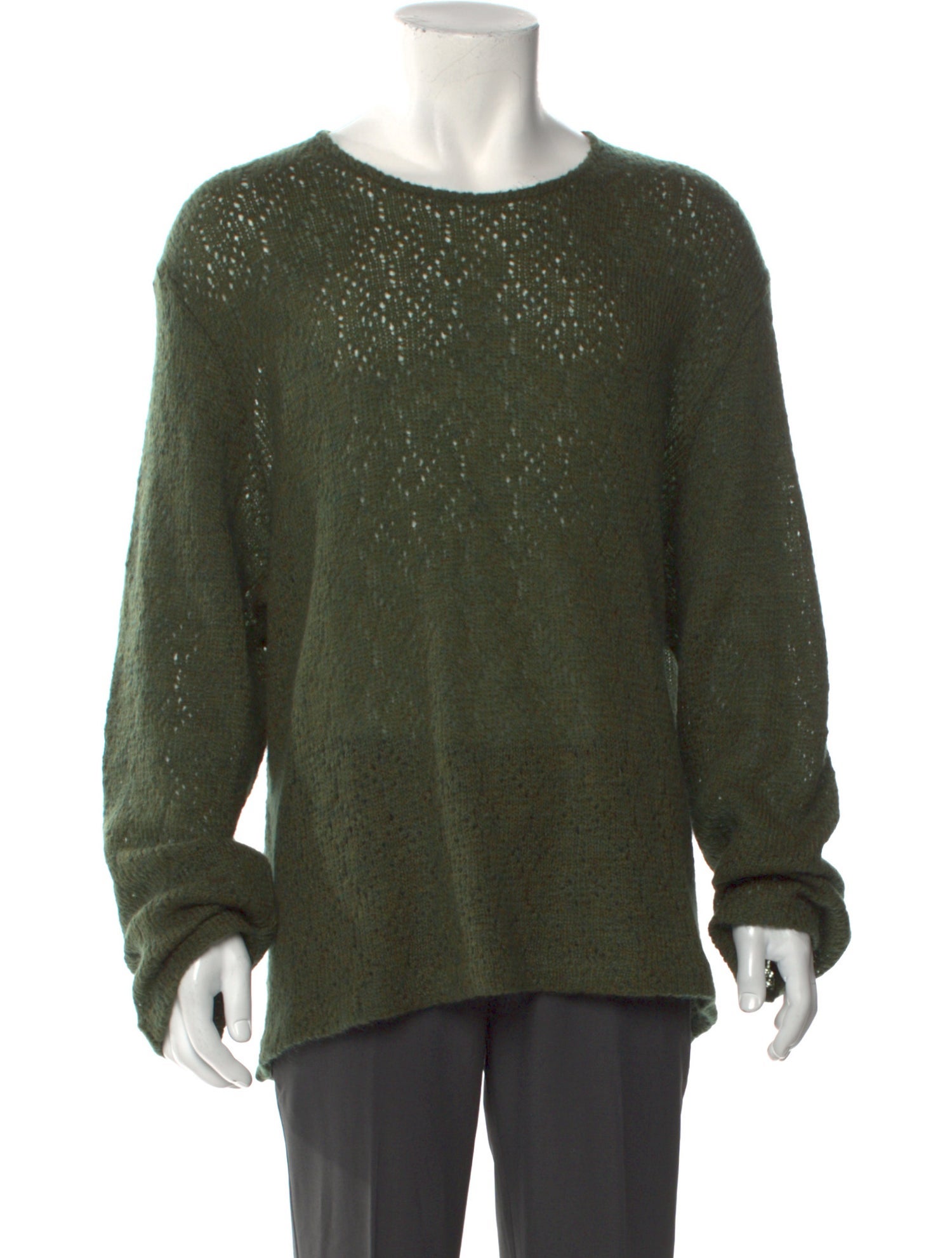 Our Legacy Scoop Neck Long Sleeve Pullover