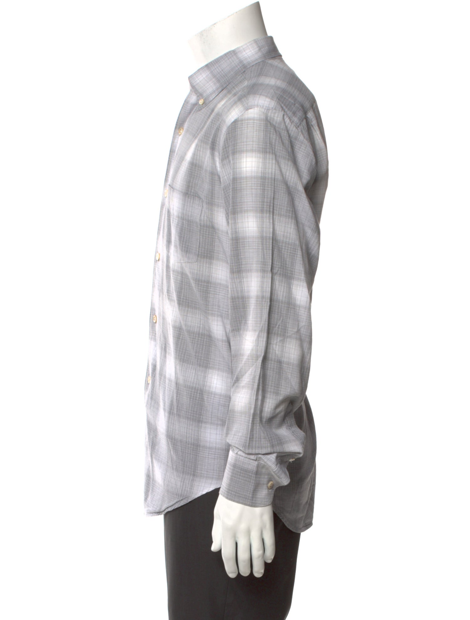 Our Legacy Plaid Print Long Sleeve Shirt