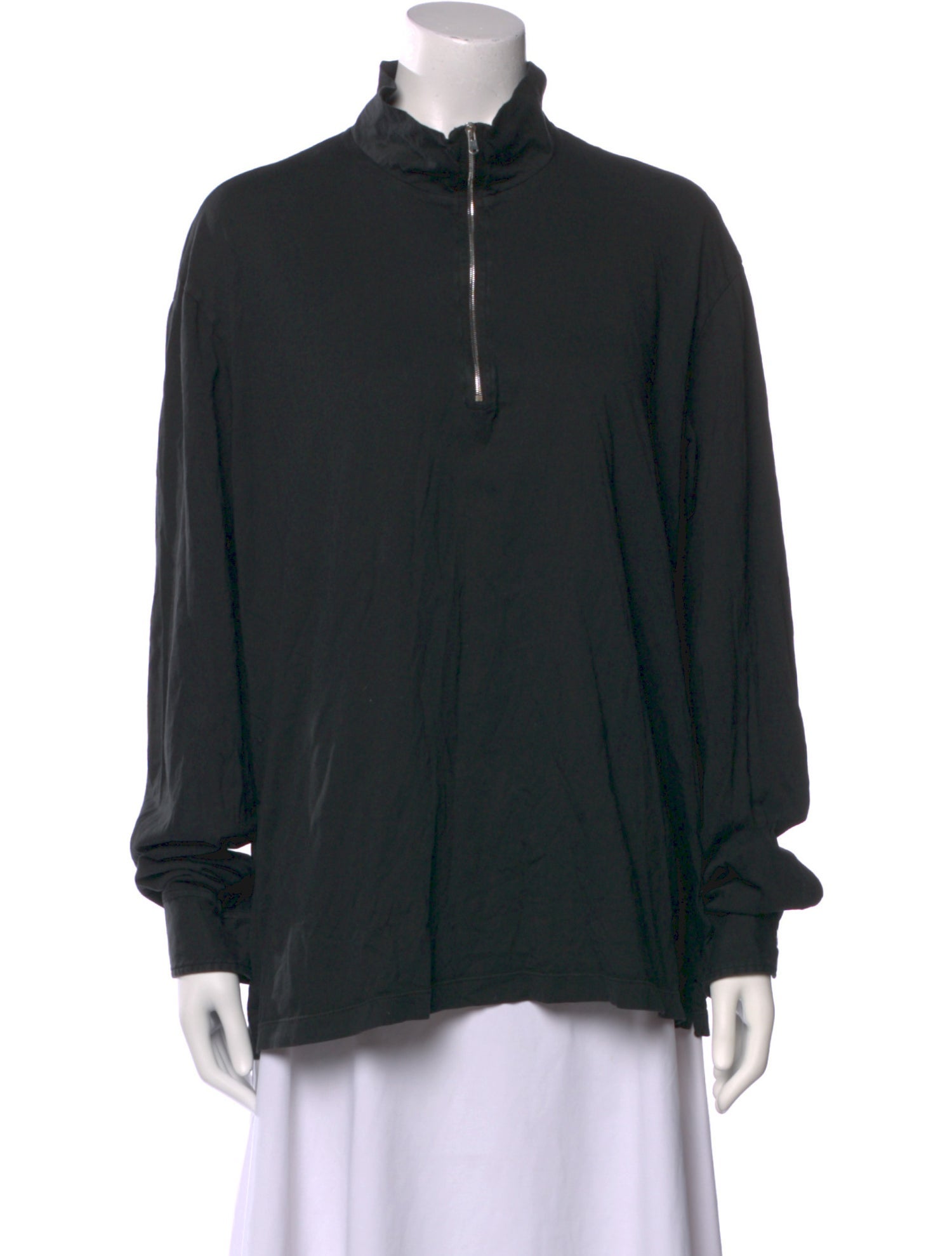 Our Legacy Mock Neck Long Sleeve Sweatshirt