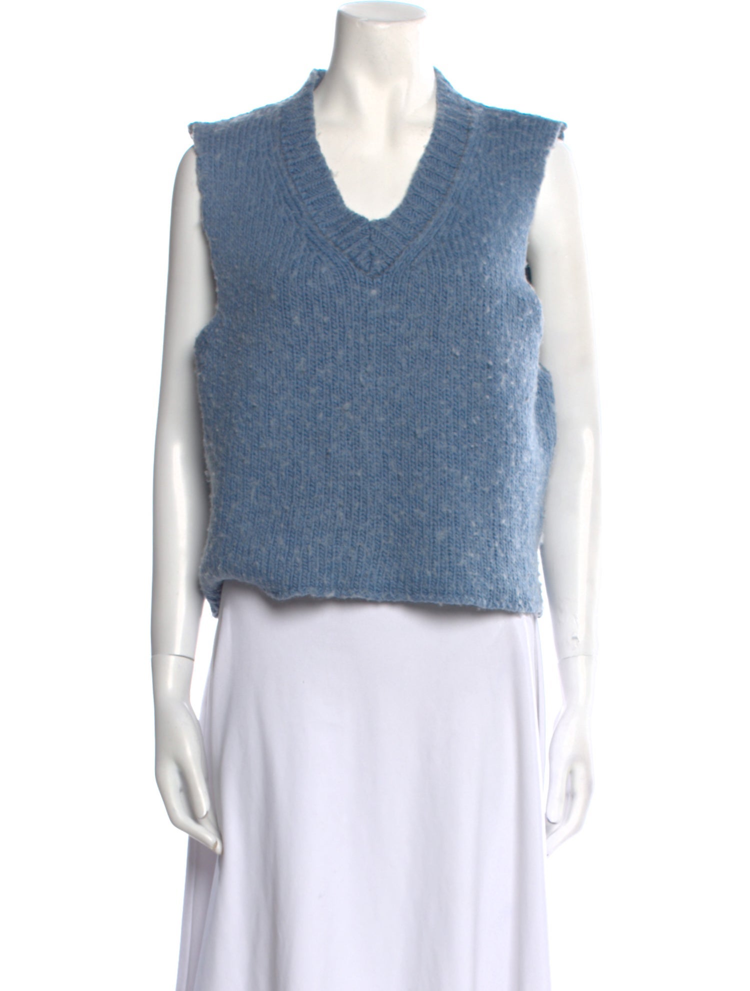 Our Legacy V-Neck Sleeveless Crop Top