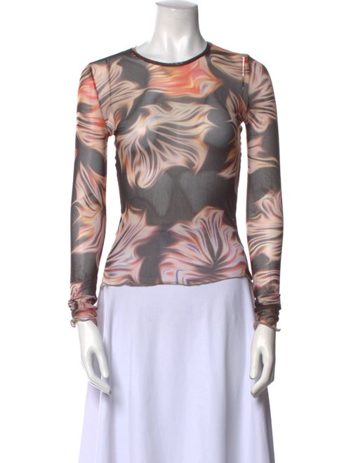 Our Legacy Printed Crew Neck Top