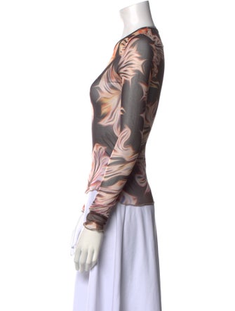 Our Legacy Printed Crew Neck Top