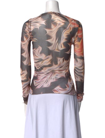 Our Legacy Printed Crew Neck Top