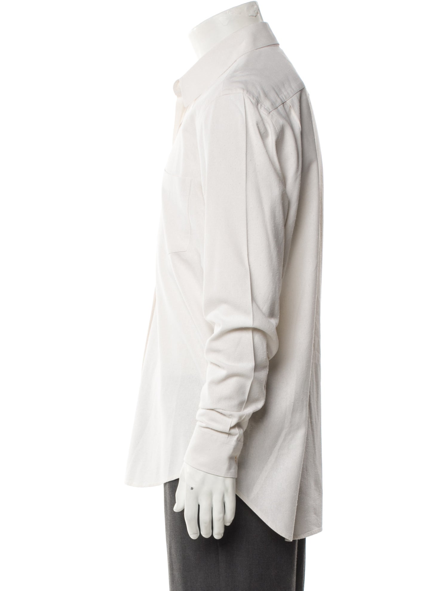 Our Legacy Silk Long Sleeve Dress Shirt