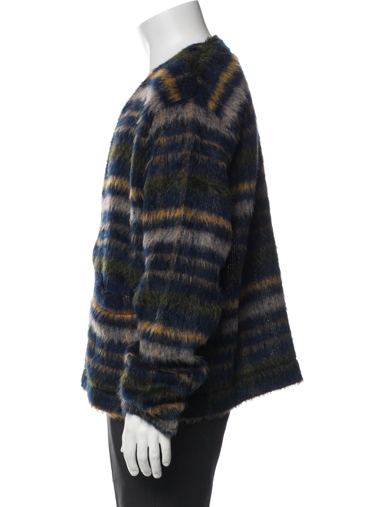 Our Legacy Striped V-Neck Cardigan