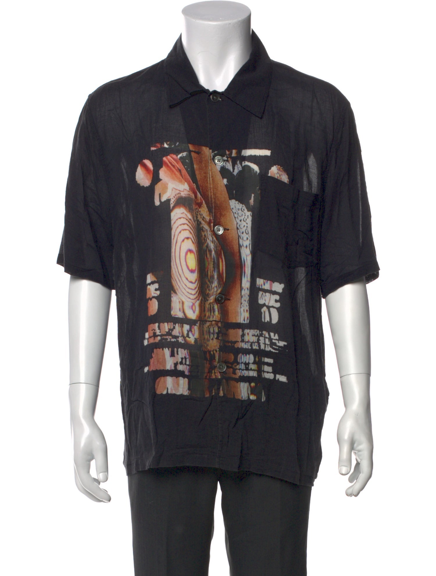 Our Legacy Graphic Print Short Sleeve Shirt
