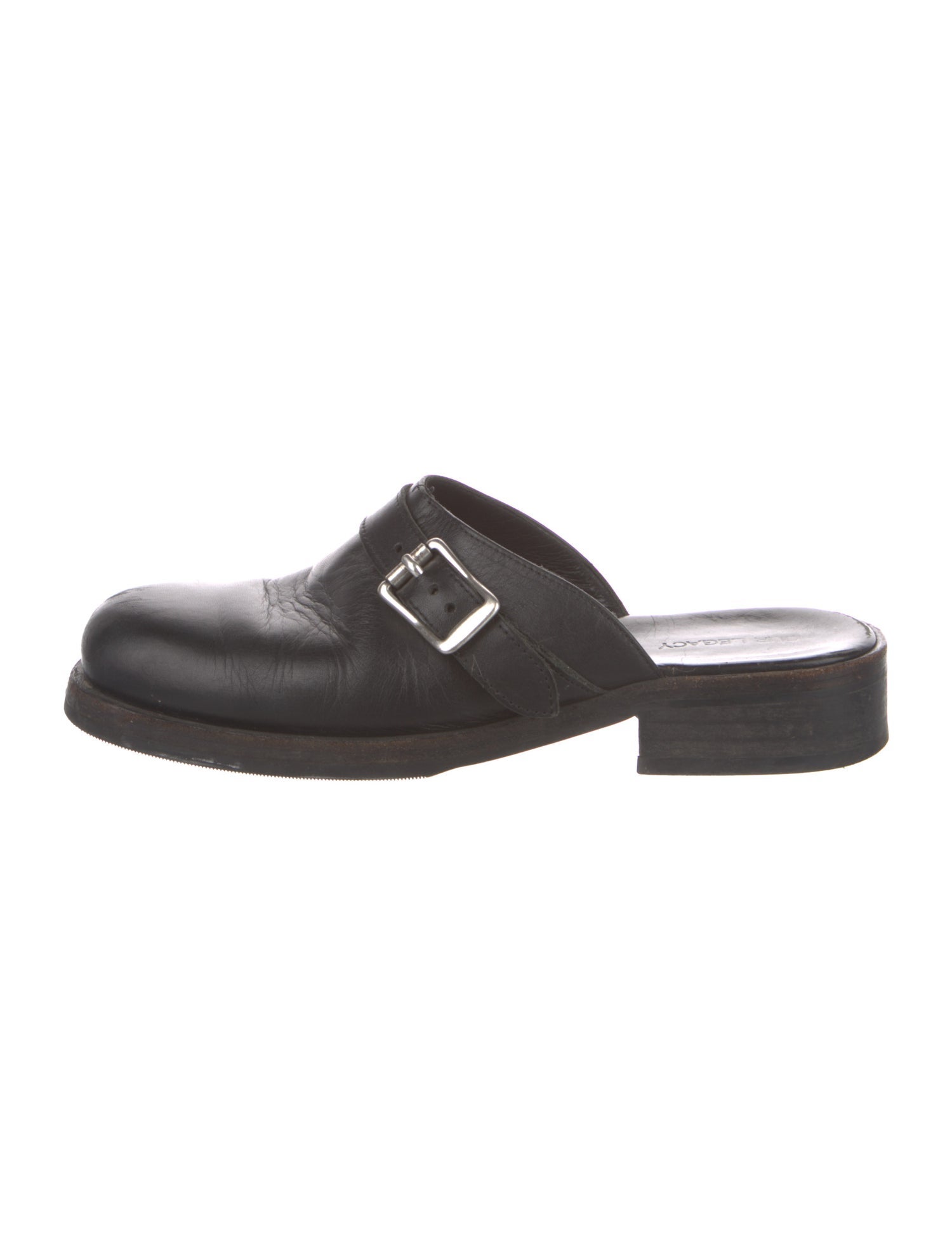 Our Legacy Leather Slippers