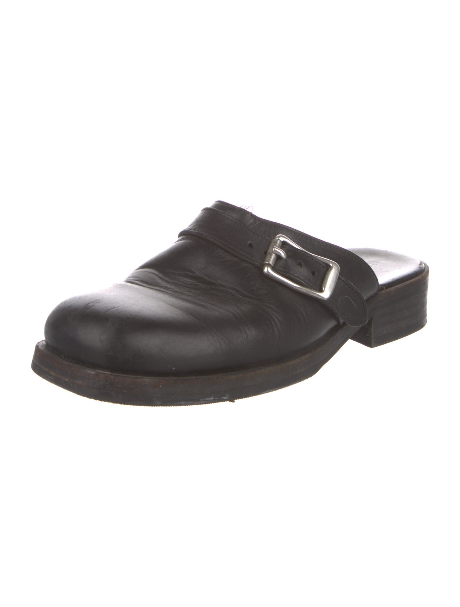 Our Legacy Leather Slippers