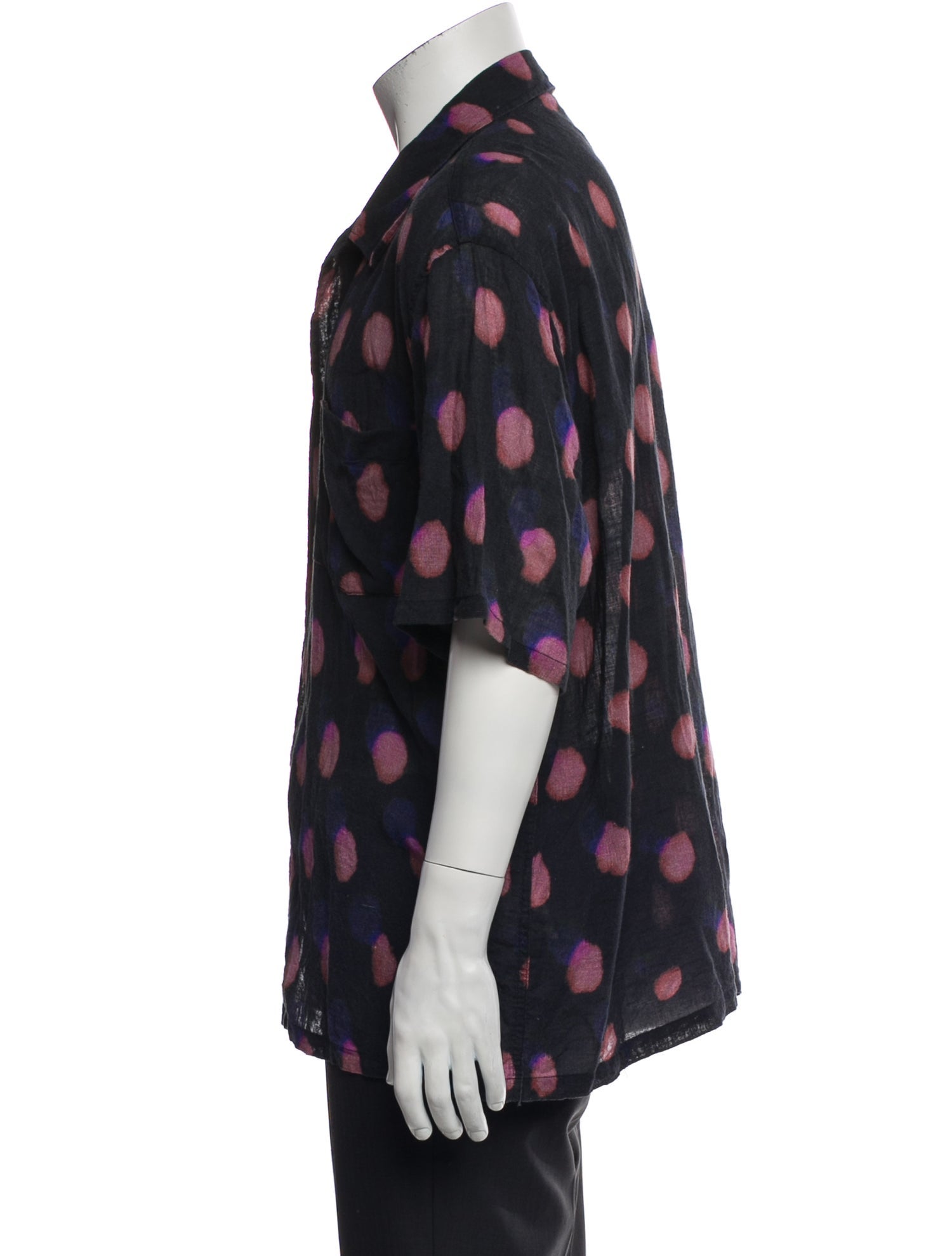 Our Legacy Polka Dot Print Short Sleeve Shirt