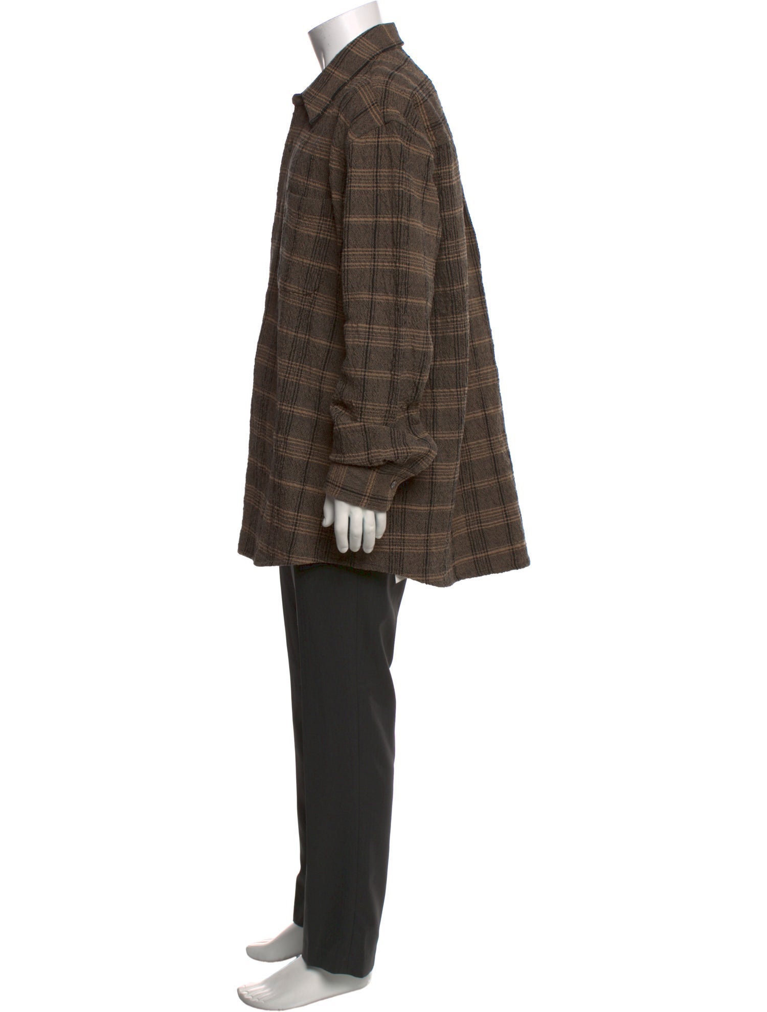 Our Legacy Plaid Print Long Sleeve Shirt