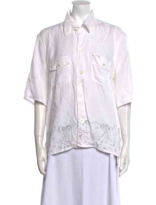 Our Legacy Short Sleeve Button-Up Top