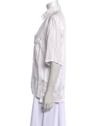 Our Legacy Short Sleeve Button-Up Top