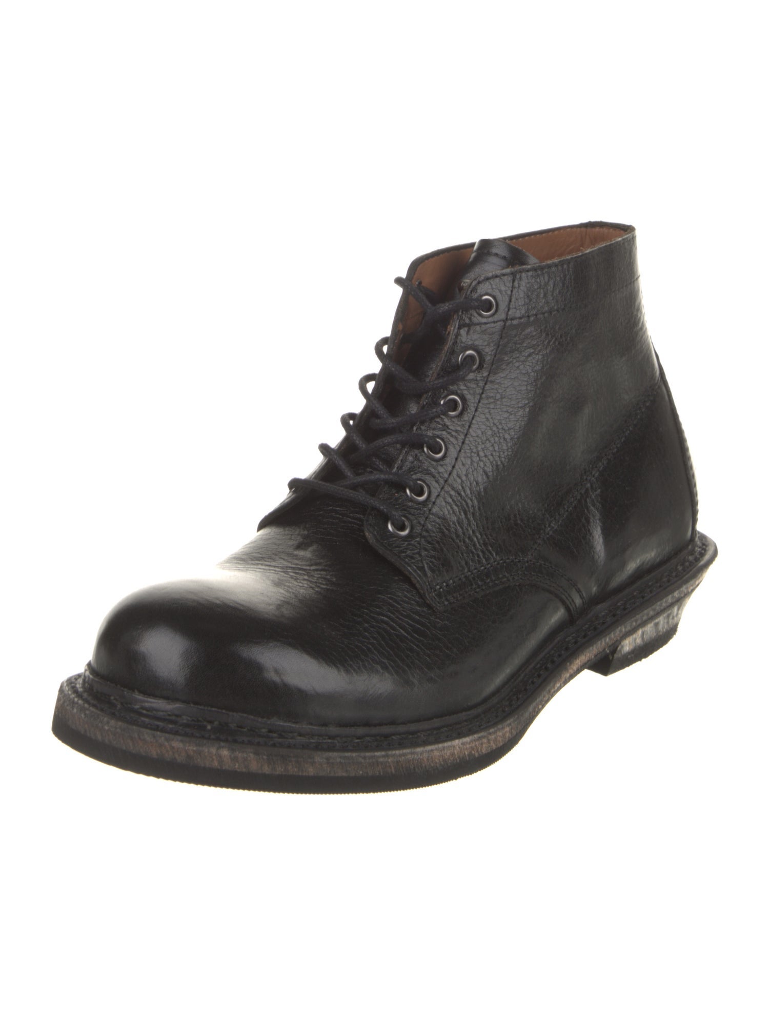 Our Legacy Leather Lace-Up Boots