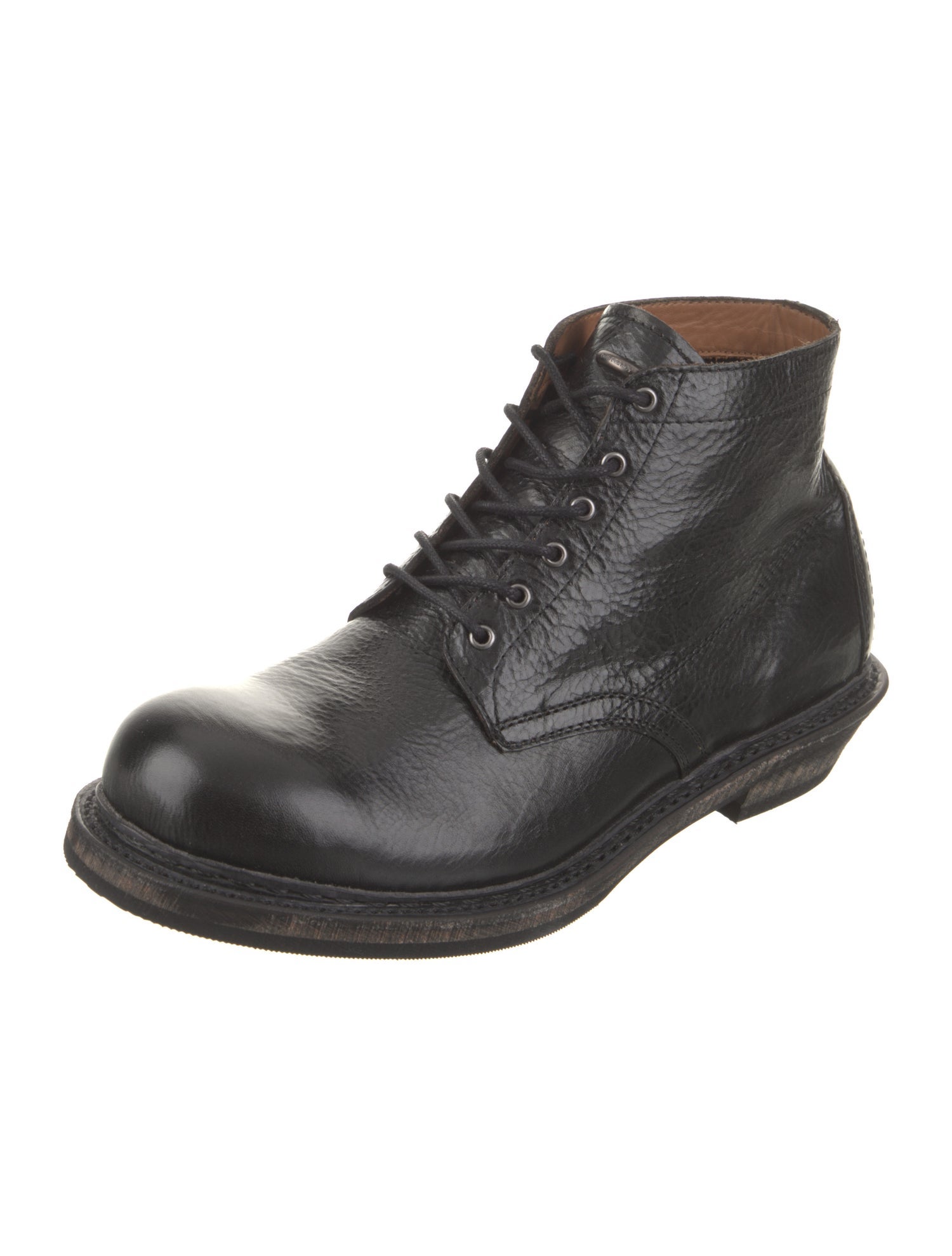 Our Legacy Leather Lace-Up Boots