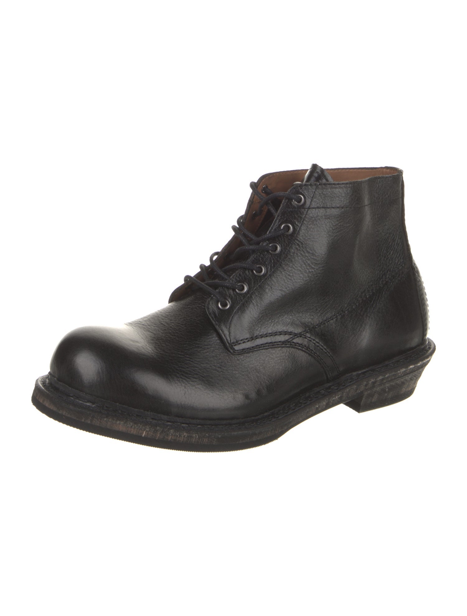 Our Legacy Leather Lace-Up Boots