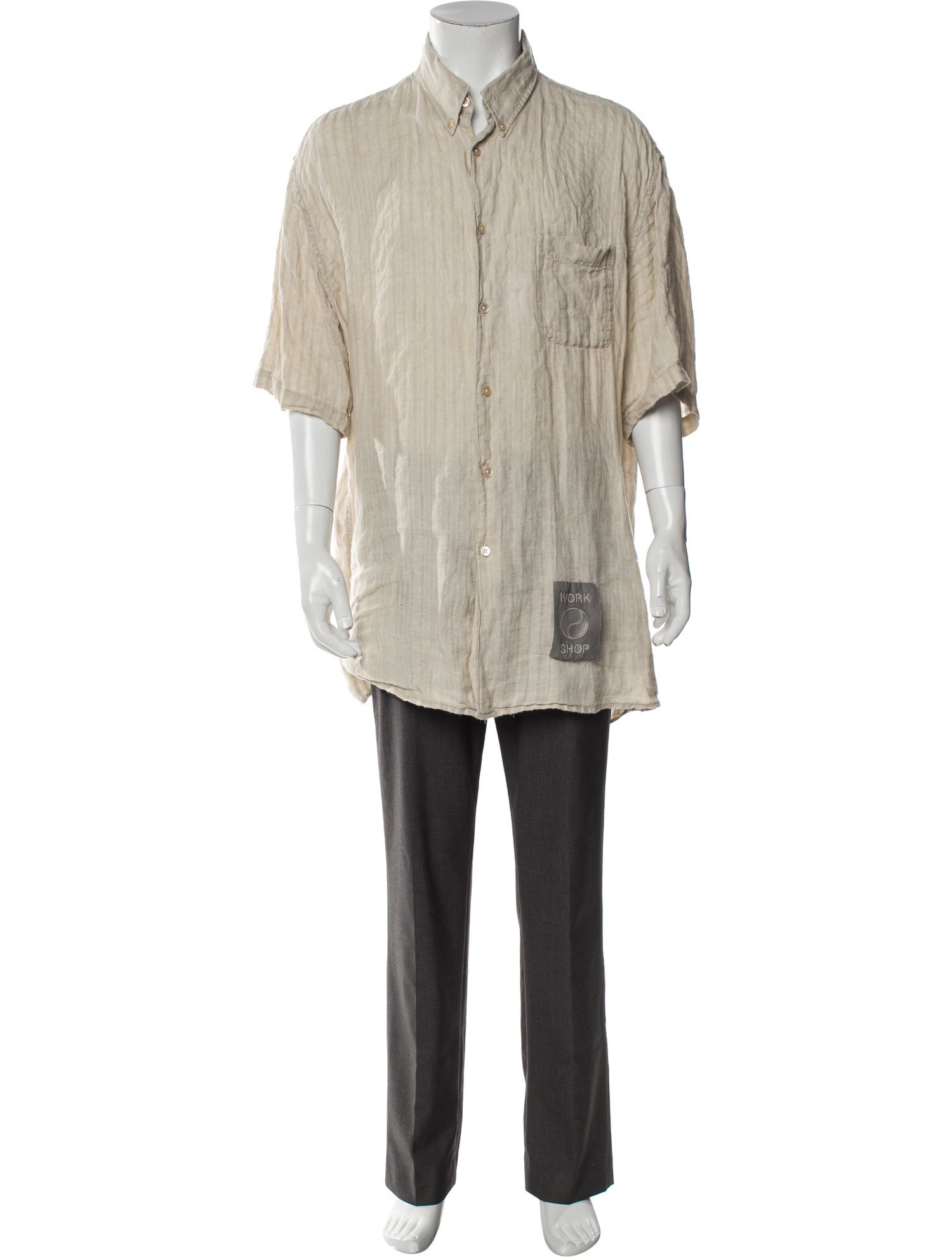 Our Legacy Striped Short Sleeve Shirt