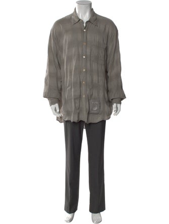 Our Legacy Striped Long Sleeve Shirt